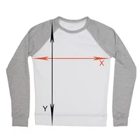 таблица размеров футболок